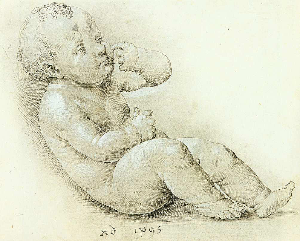 Albrecht Dürer, Studie dítěte - Krista