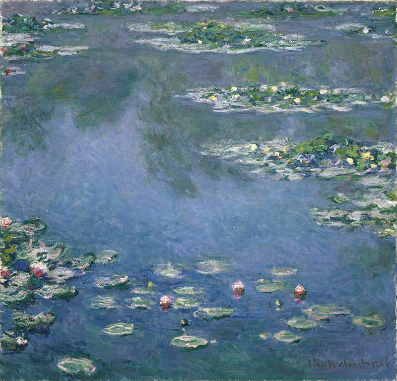 Claude Monet, Water Lilies, 1906, Art Institute of Chicago