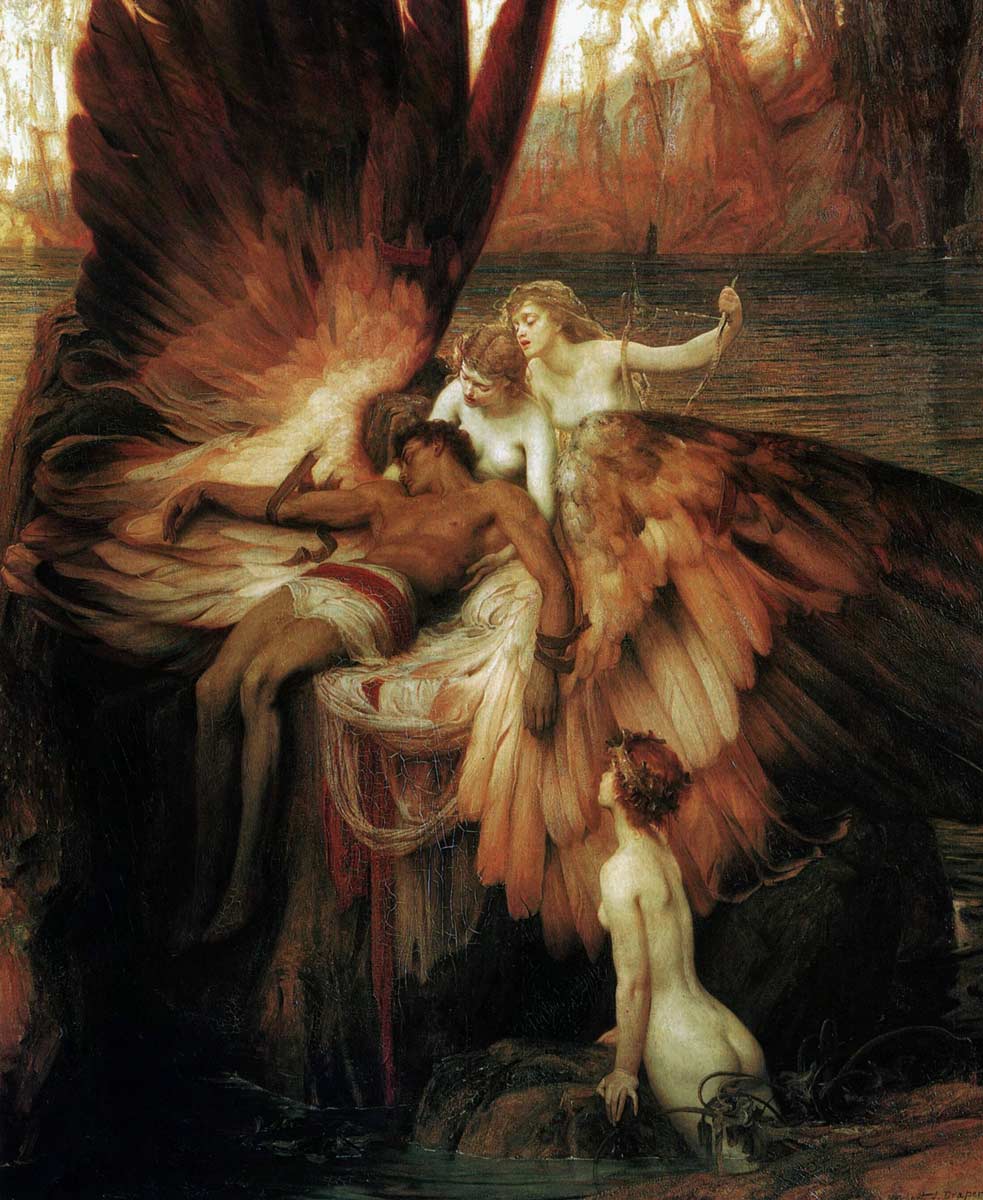 Draper Herbert James - Mourning for Icarus