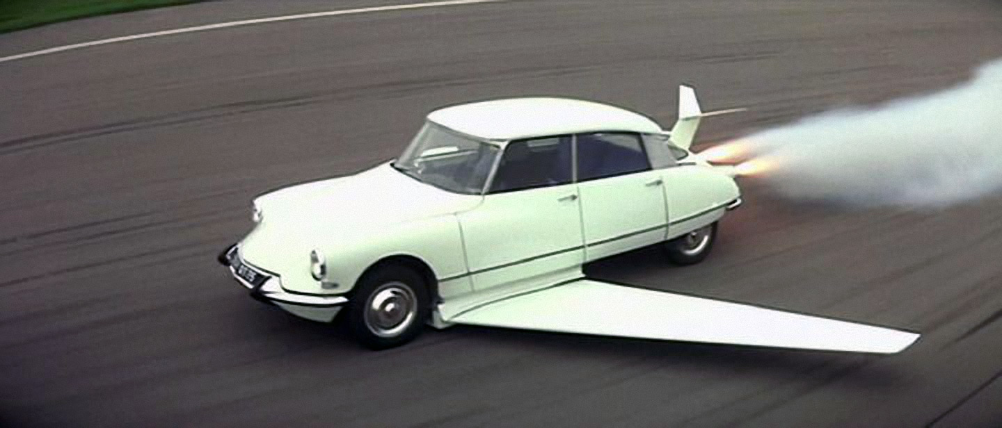 Plane: Fantomas flying car