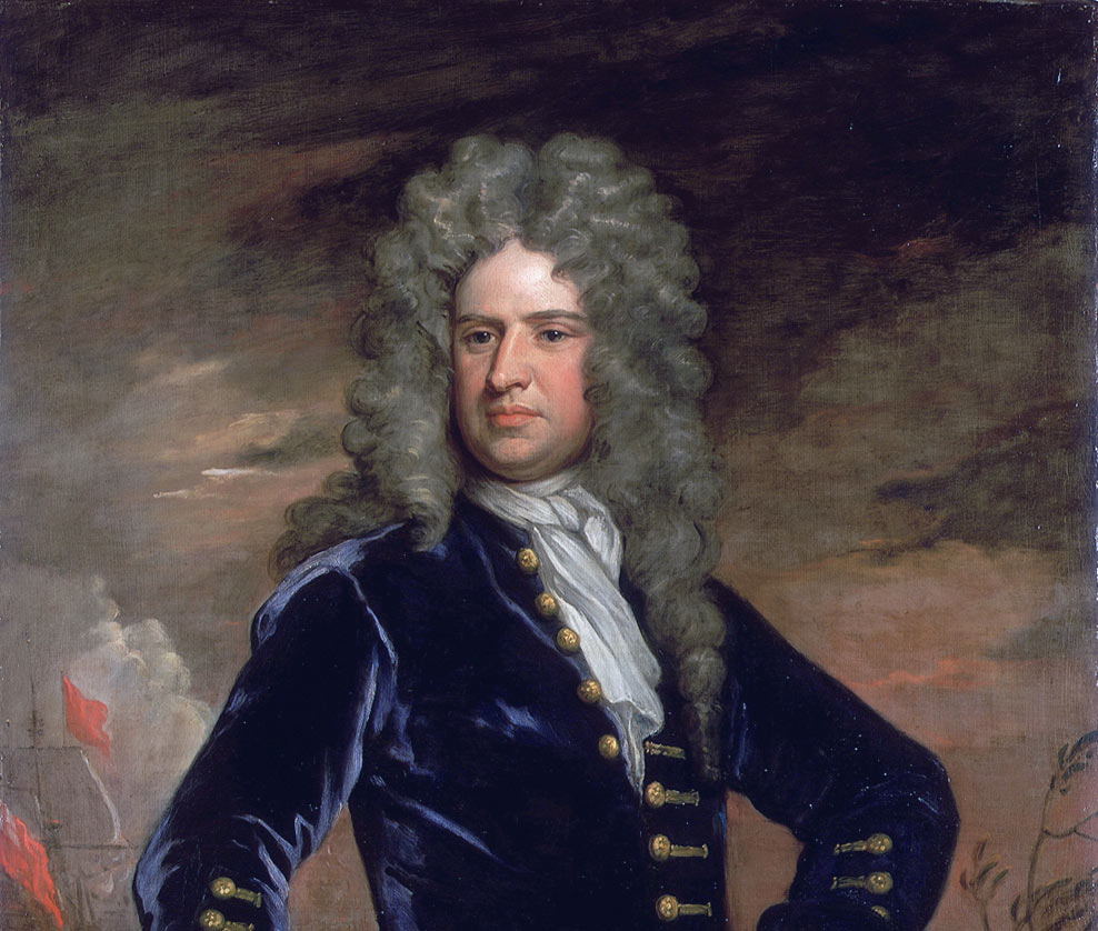 Godfrey Kneller: Admiral Sir Stafford Fairborne (detail)